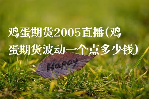 鸡蛋期货2005直播(鸡蛋期货波动一个点多少钱)_https://www.fshengfa.com_非农直播间_第1张