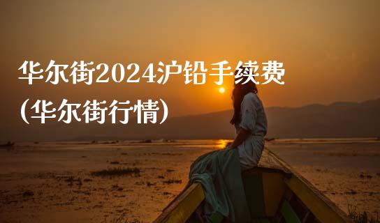 华尔街2024沪铅手续费(华尔街行情)_https://www.fshengfa.com_原油期货直播室_第1张