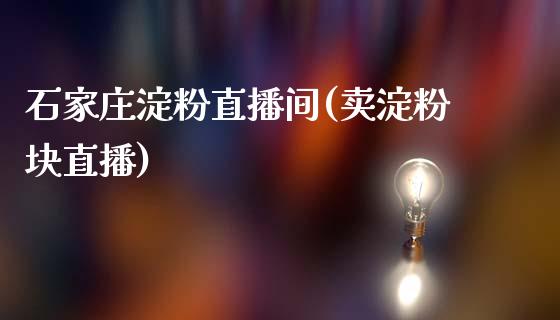 石家庄淀粉直播间(卖淀粉块直播)_https://www.fshengfa.com_恒生指数直播室_第1张