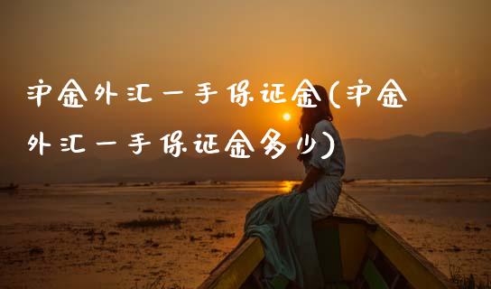 沪金外汇一手保证金(沪金外汇一手保证金多少)_https://www.fshengfa.com_期货直播室_第1张