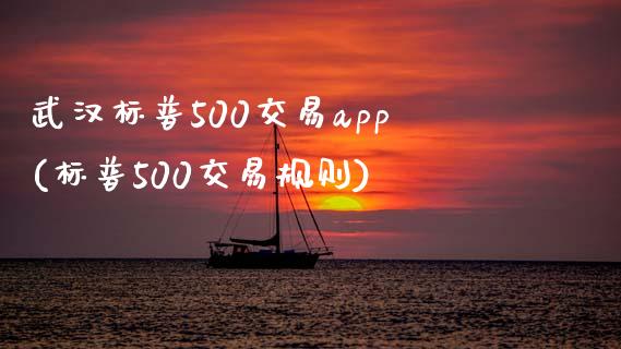 武汉标普500交易app(标普500交易规则)_https://www.fshengfa.com_非农直播间_第1张