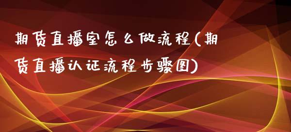 期货直播室怎么做流程(期货直播认证流程步骤图)_https://www.fshengfa.com_非农直播间_第1张